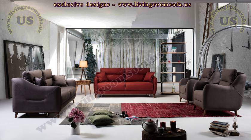 modern livingroom sofa set for modern house