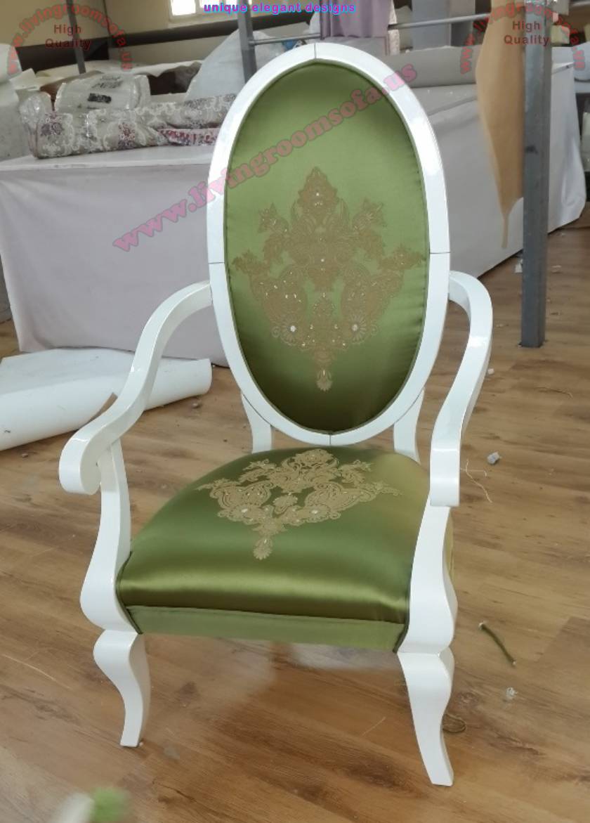 Princess Chair White and Green Elegant Chair Design Princess Chair White and Green Elegant Chair Design