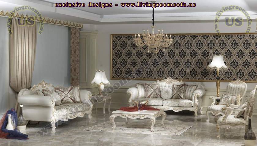 retro living room design classical sofa set