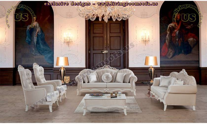 retro royal living room and sofa set elegant design