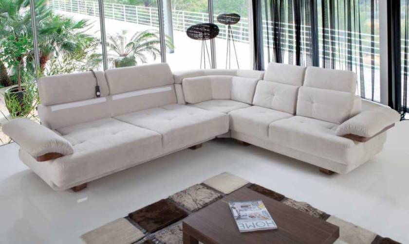 Seattle modern corner sofa modern living room design