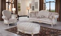 Elegant Traditional Luxury Sofa Love Seat Chair 3 Piece Formal Living Room Set