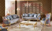 French Classical Luxury Sofa Set Carved Handcraft