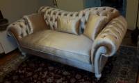 gray velvet luxury chesterfield couch