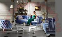 Lady Luxury Chesterfield Sofa Set Luxurious Living Room Designs