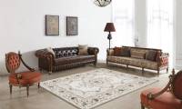 Living Room Leather Sofa Couch Chairs Luxury Living Room Designs