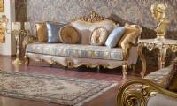 Luxurious Living Room Sofa Furniture The beautiful shape of the matching