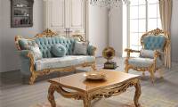 Luxury European Classic Royal Living Room Sofa Set