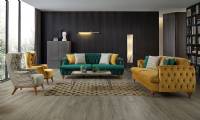 modern italian fabric living room sectional sofa set hyper soft comfortable