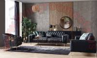 Modern Italian Leather Sofa Set Enjoy Get free
