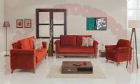 modern living room fabric sofa set design