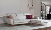 Modern Luxury L shaped corner sofa for small living room