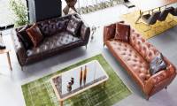 modern traditional style leather sofas for living room
