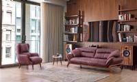 modern wooden sofa furniture sets designs for small living room leather