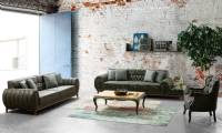 New Style Luxury leather sofa set european designs