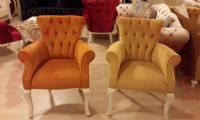 Orange and Yellow Chairs unique luxury chair design