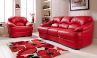 Red Leather Sofa Scandinavian designs leather sofas