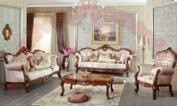 retro classical living room design traditional sofa set