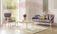 retro modern classical living room set