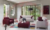 Retro Modern Sofa set for living room quilting works