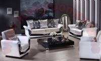 tulip living room sofa black and white