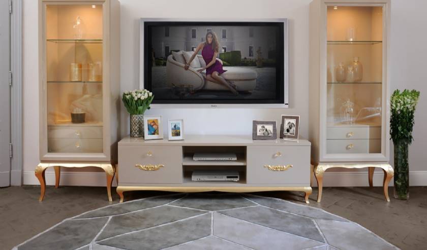 ultra modern luxury house Modern TV Stands Entertainment Centers