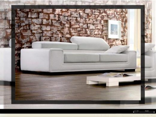 Modern Sofa, Cushioned Modern Sofa