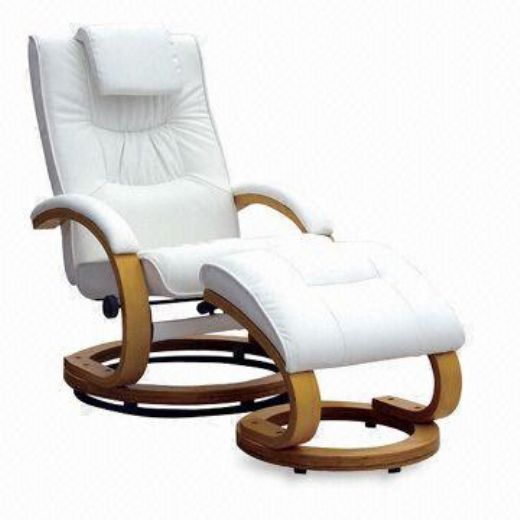 Rail Leather Recliner Chair