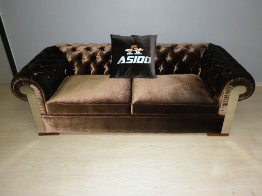 Brown Chesterfield Sofas Bright Velvet Classic Home Or Office