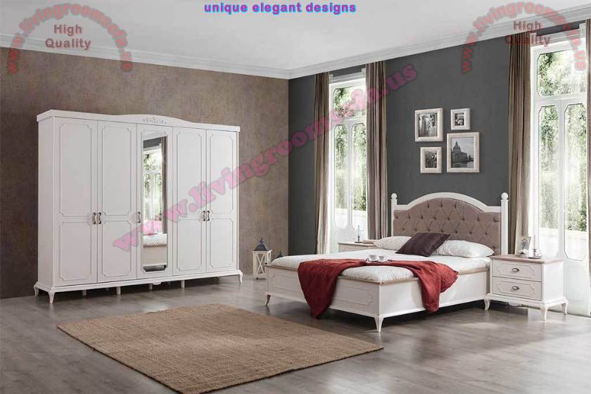 Avangard White Bedroom Furniture Sets