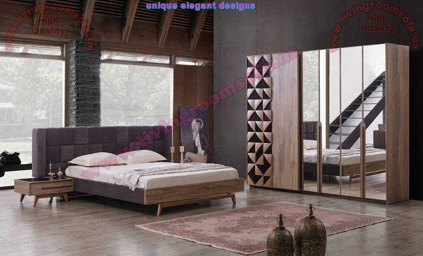 Brown Modern Bedroom Furniture Design Ideas