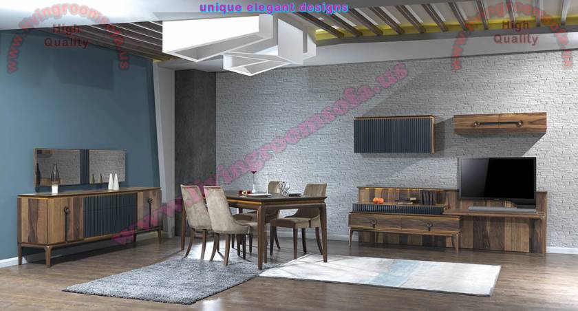 Brown Modern Dining Room Sets Design