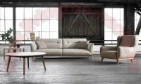 Cream Living Room Sofa Modern Decoration Design