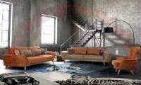 Modern Brown Living Room Sofa Sets Decoration