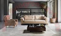 Modern Leather Living Room Sofa Design Ideas