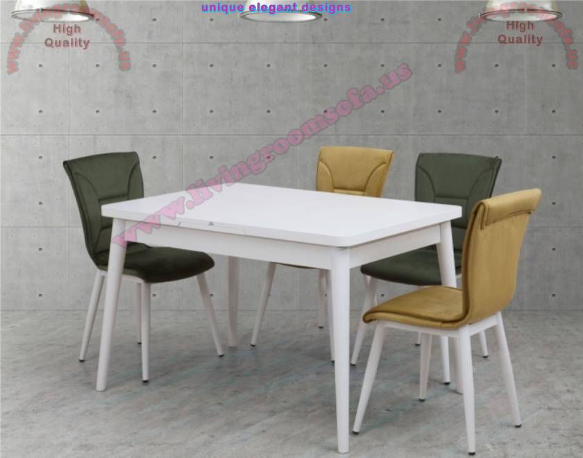 White Kitchen Table And Leather Chair Design Ideas White Kitchen Table And Leather Chair Design Ideas