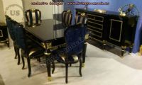 Classical Dining Room Furniture Black Design