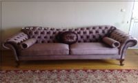 Velvet Chesterfield Couch