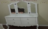 avantgarde design make up desk furniture white