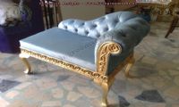 beautiful cyan loveseat for girls