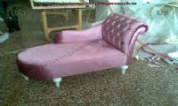 beautiful pink loveseat