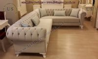 beige chesterfield sofa classic style corner sofa