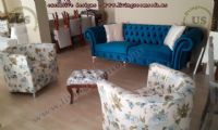 classic modern chesterfield living room design