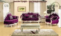 classical maroon sofa set living room design