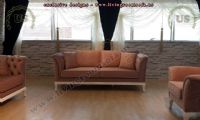 country style quilted sofa design