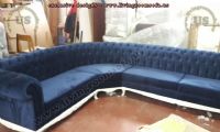 exclusive work chesterfield l shaped sofa
