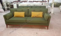 fabric modern couch design green