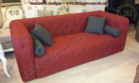 testaceous chesterfield sofa modern design