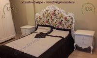 white avantgarde bedroom bed design idea