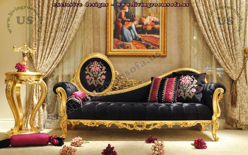 beautiful black loveseat for woman